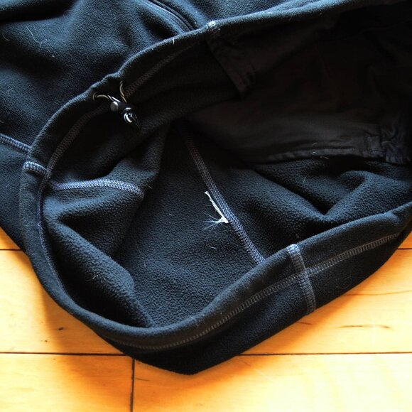 Mountain Hardwear Fleece Black Zip Up Jacket Black Women Size S - Picture 5 of 11